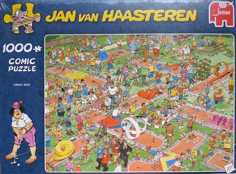 Crazy Golf (Midgetgolf) - Jan Haasteren puzzels EN