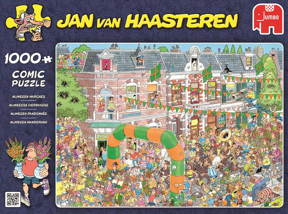 aardbeving Goodwill rekenkundig Nijmegen Marches (Nijmeegse Vierdaagse) - Jan van Haasteren puzzels EN