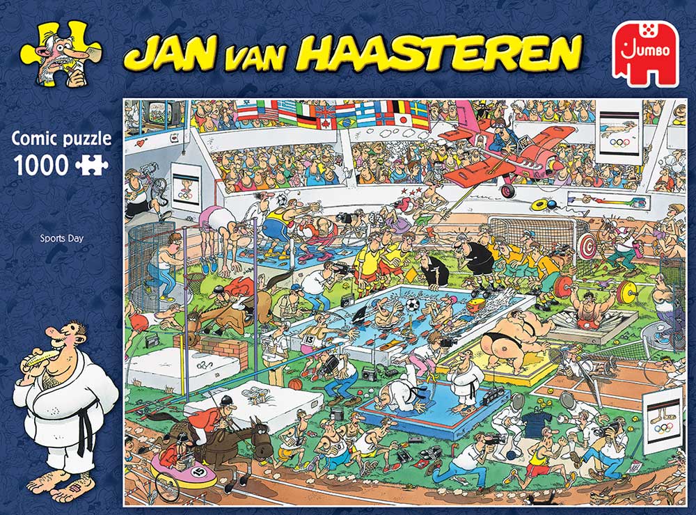 Oceaan Kwik knoop Sportsday (Sportdag) - Jan van Haasteren puzzels EN