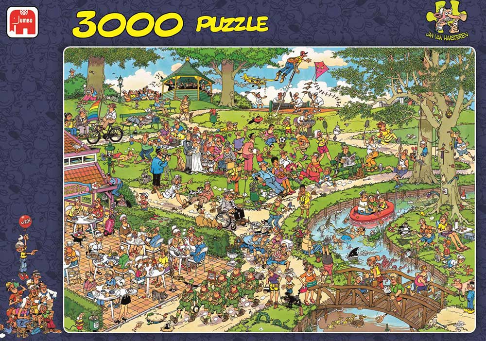 The Circus: Jan van Haasteren. Jumbo puzzle 5000 pieces.