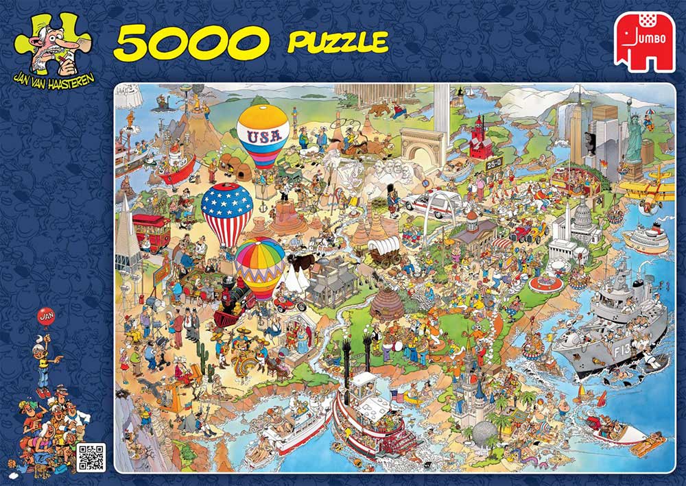 3000-5000 pcs - van puzzels EN