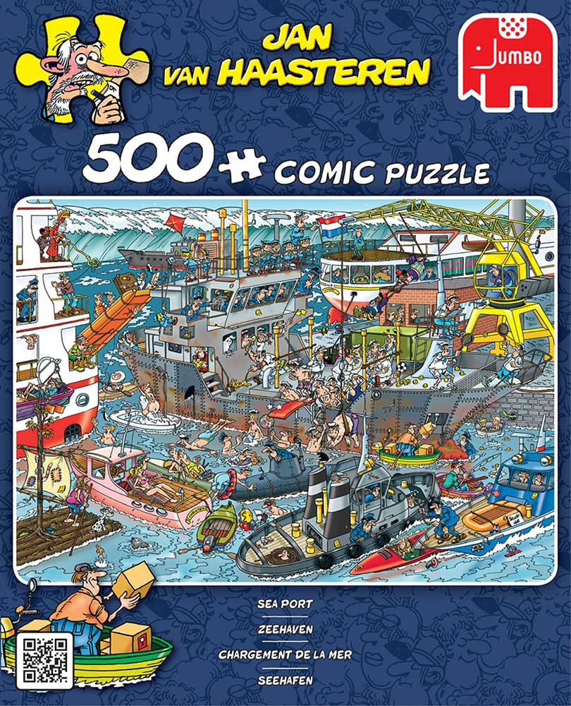 Puzzle 5000 pièces - Jan Van Haasteren : Le château en folie